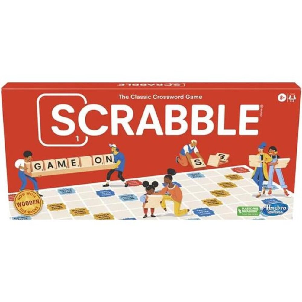 Gaming Scrabble Board Game,Word Game for Kids Ages 8 and Up,Fun Family Game